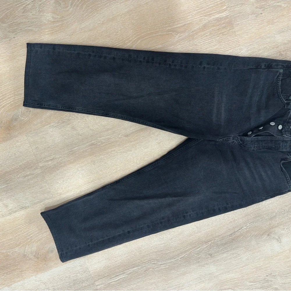 Agolde - Riley High Rise Straight Crop Jeans - Picture 6 of 8
